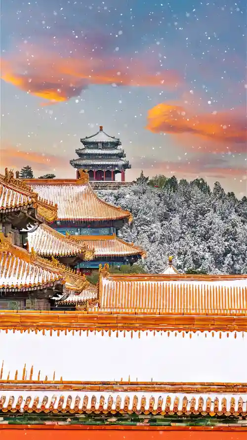 4k云彩壁纸 - 冬季 - 北京 - 天空「哲风壁纸」