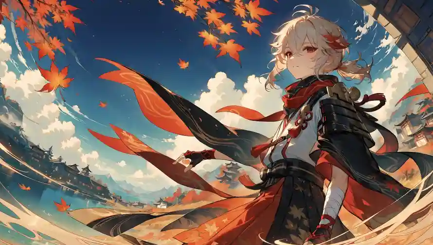 4k云朵壁纸-原神 - 和风-天空「哲风壁纸」
