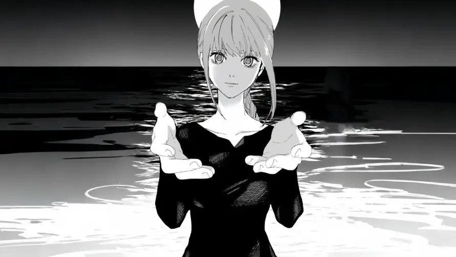 2k少女壁纸-插畫 - 海麵-簡約「哲风壁纸」