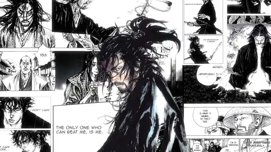 2k武士壁纸-红温 - 动态姿势-战斗场景「哲风壁纸」