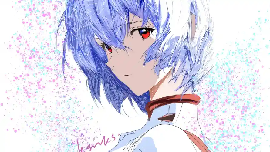 2k动漫壁纸-少女 - 校服-红温「哲风壁纸」