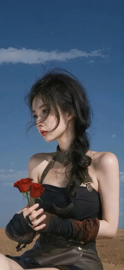 4k壁纸壁纸 - 复古 - 女性 - 户外「哲风壁纸」