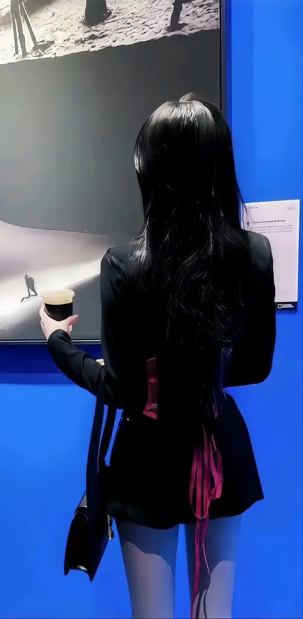 4k丝袜壁纸 - 画展 - 美女 - 背影「哲风壁纸」