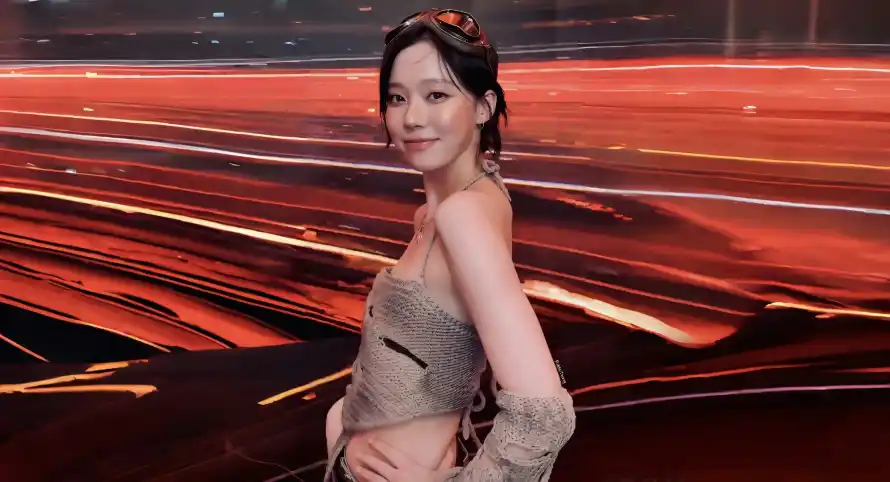 2k光影壁纸-时尚 - 美女-辣妹「哲风壁纸」