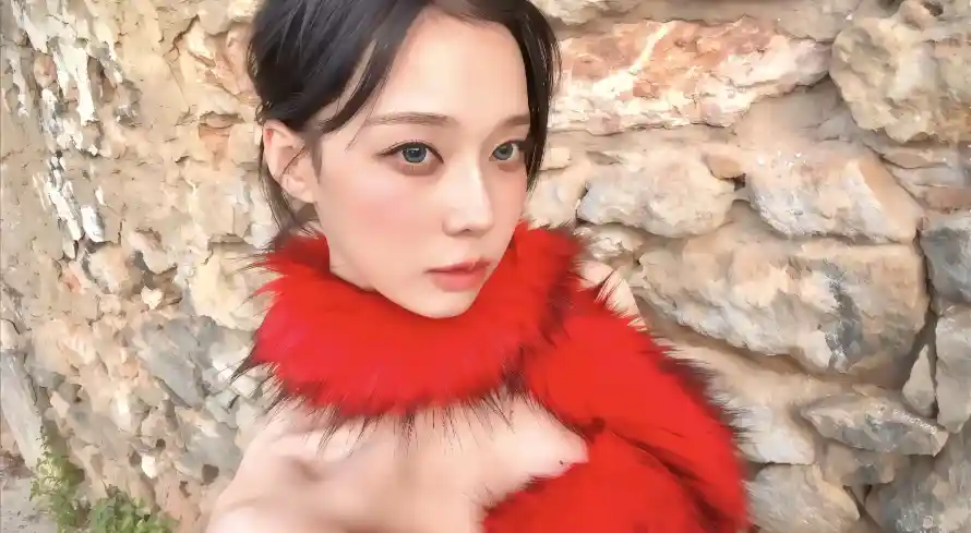 2k美女壁纸-氛围感 - 金玟庭-个性穿搭「哲风壁纸」