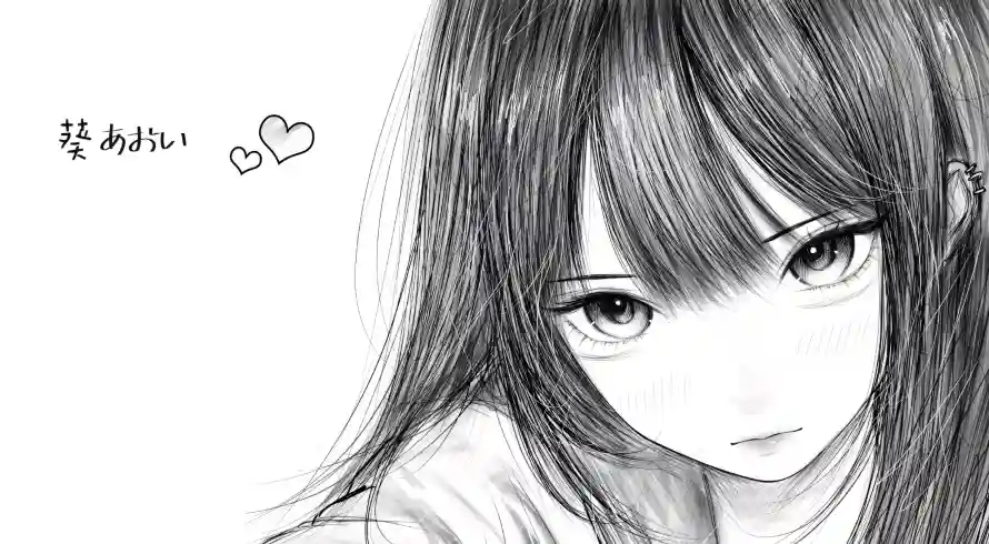 2k女孩壁纸-葵 - 少女-手绘「哲风壁纸」