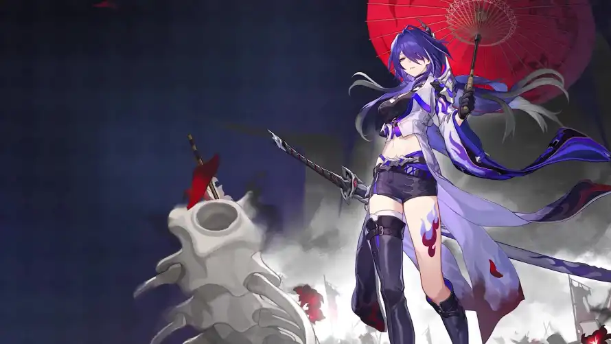 4k原神壁纸-和风 - 稻妻-薙刀「哲风壁纸」