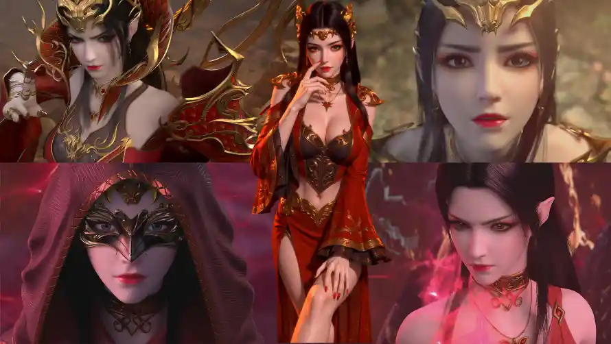 14k古风壁纸-女王 - 妖异-玄幻「哲风壁纸」
