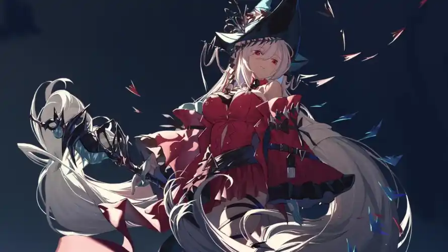 4k法杖壁纸-魔女 - 魔法-二次元「哲风壁纸」