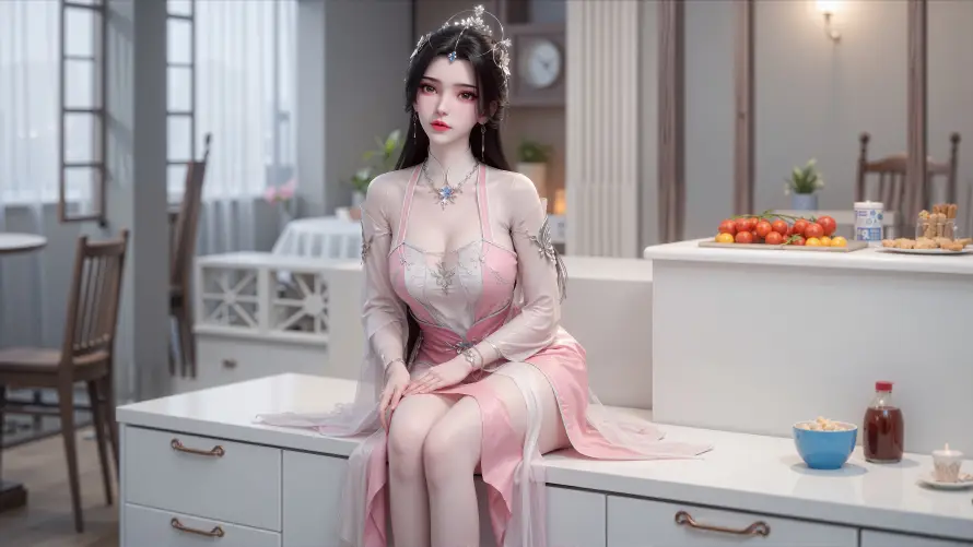 3k仙逆壁纸-李慕婉 - 优雅坐姿-写实画风「哲风壁纸」 3k仙逆壁纸-李慕婉 - 优雅坐姿-写实画风「哲风壁纸」