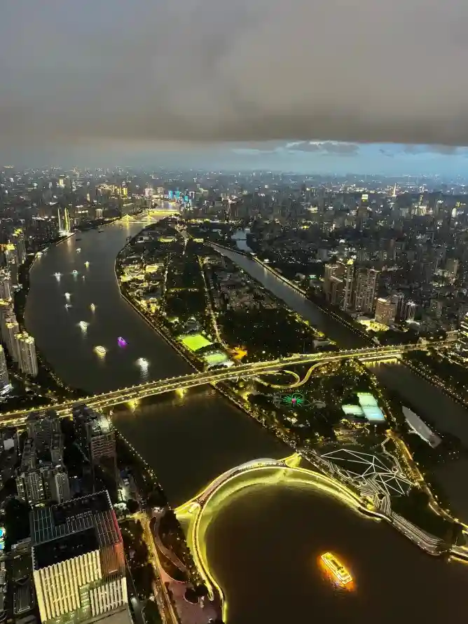 4k城市壁纸 - 夜晚 - 夜景 - 广州「哲风壁纸」