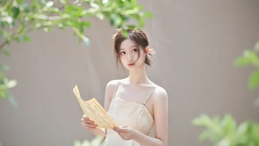 4k夏日壁纸-少女 - 户外-清新「哲风壁纸」