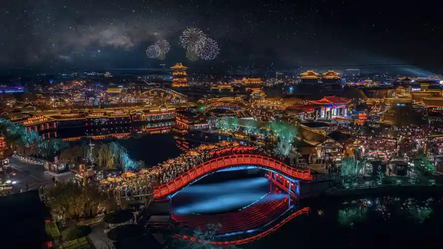 3k城市壁纸-夜景 - 夜色-宋都「哲风壁纸」
