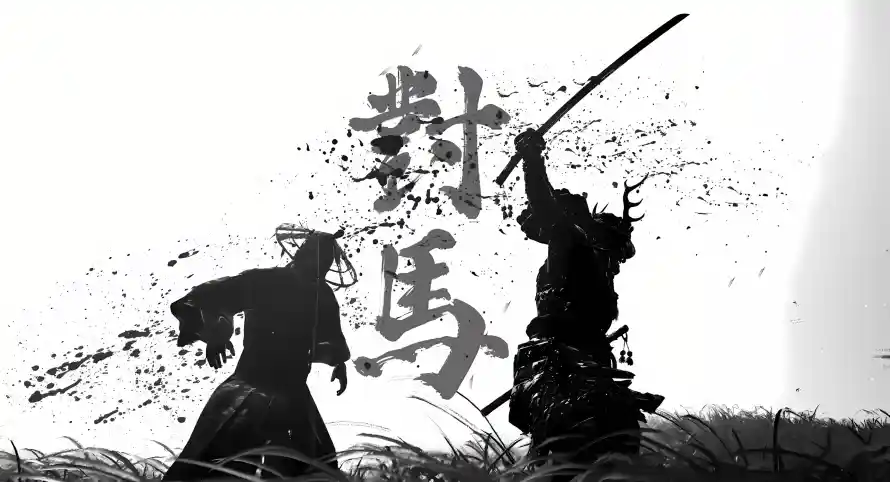 2k刀剑壁纸-草 - 剪影-对决「哲风壁纸」