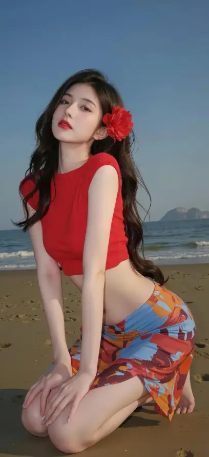 4k夏日壁纸 - 度假 - 沙滩 - 活力「哲风壁纸」