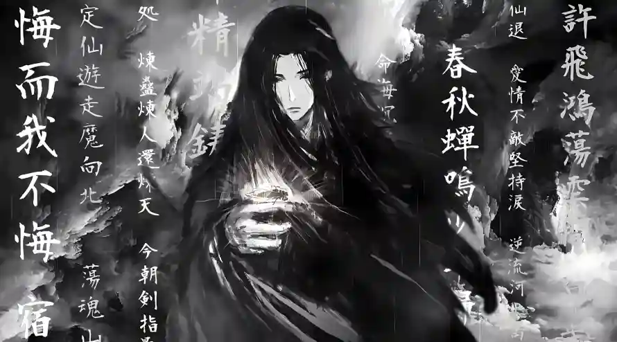 2k仙侠壁纸-修真 - 古风-墨画「哲风壁纸」