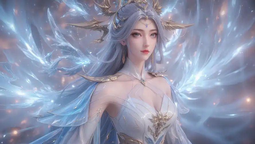 3k仙气壁纸-光效 - 华丽-女神「哲风壁纸」