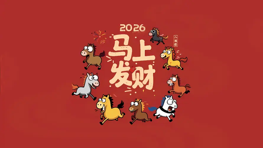 2k发财壁纸-可爱 - 吉祥-喜庆「哲风壁纸」