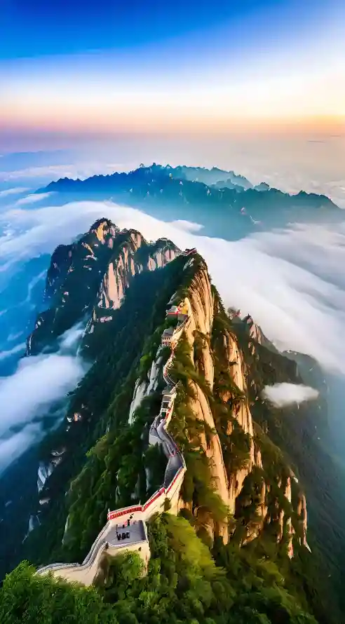 4k云海壁纸 - 云雾 - 天空 - 山峦「哲风壁纸」