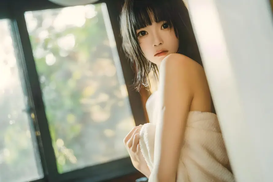 7k写真壁纸-女孩 - 室内-少女「哲风壁纸」