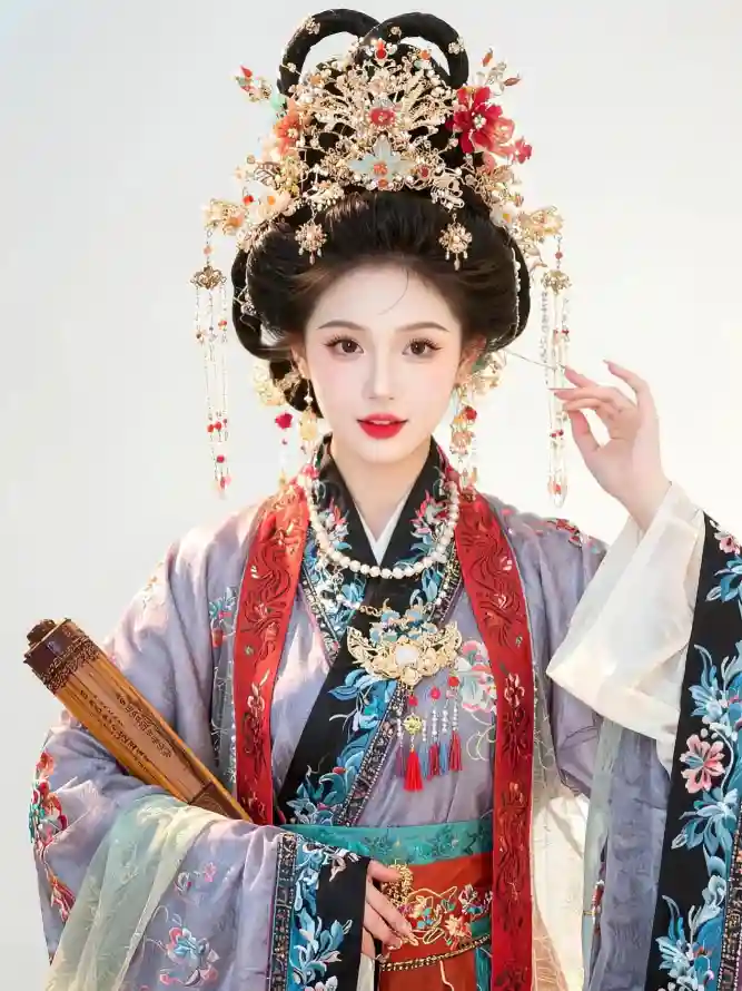 4k刺绣壁纸 - 发饰 - 古装 - 古风「哲风壁纸」