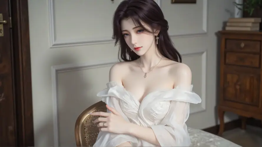 7k云曦壁纸-优雅 - 复古-女性「哲风壁纸」