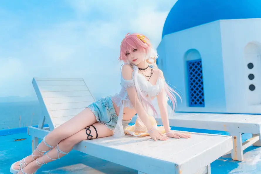 4k写真壁纸-夏日 - 泳装-海景「哲风壁纸」