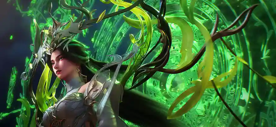 5k仙侠壁纸-古风 - 奇幻-女神「哲风壁纸」