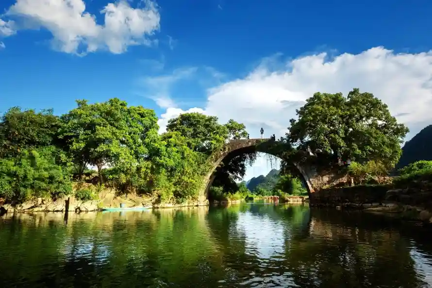 2k倒影壁纸-古桥 - 山水-桂林「哲风壁纸」 2k倒影壁纸-古桥 - 山水-桂林「哲风壁纸」