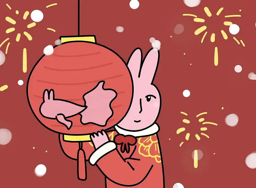 2k兔子壁纸-喜庆 - 新年-春节「哲风壁纸」