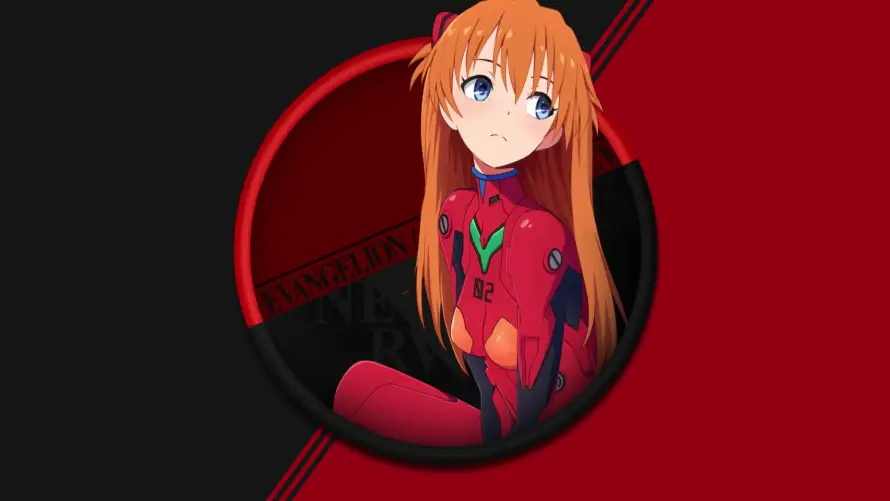 4k蓝瞳壁纸-eva - 双马尾-明日香「哲风壁纸」