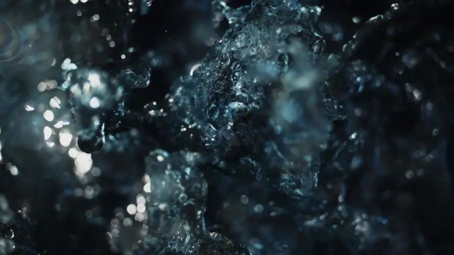 4k光泽壁纸-水波 - 水纹-海水「哲风壁纸」