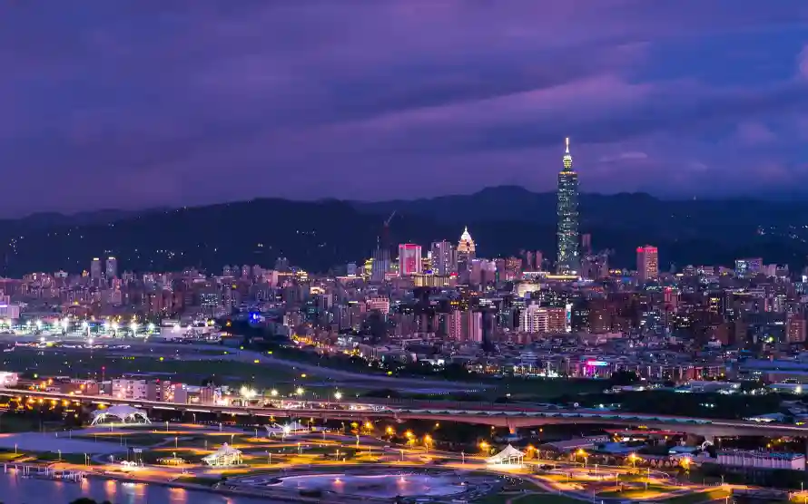 3k台北壁纸-壁纸 - 夜景-山脉「哲风壁纸」