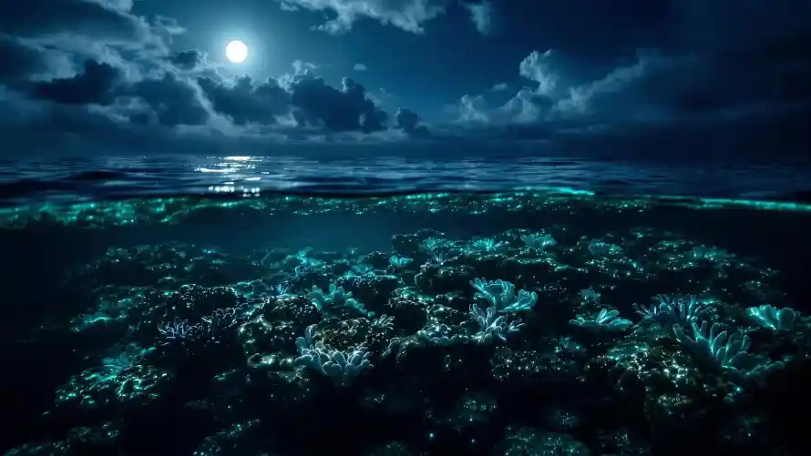 4kAI壁纸-夜晚 - 星空-月光「哲风壁纸」