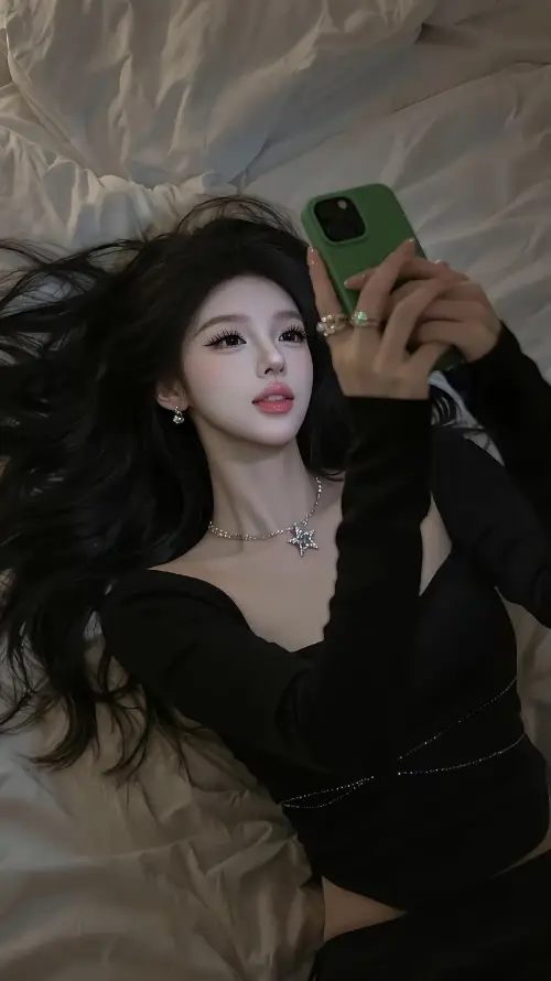 4k床品壁纸 - 时尚 - 美女 - 自拍「哲风壁纸」