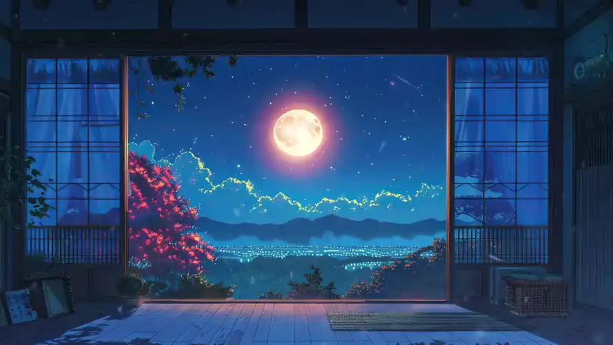 4kAI壁纸-场景 - 夜景-夜空「哲风壁纸」
