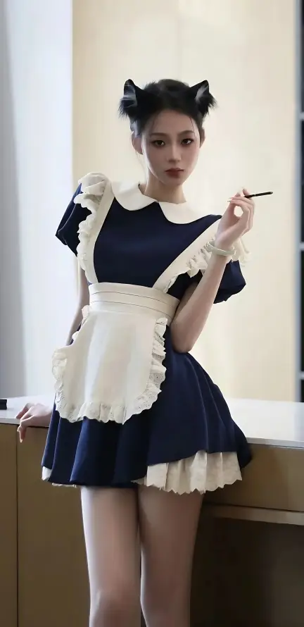 4k女仆壁纸 - 室内 - 性感 - 时尚「哲风壁纸」