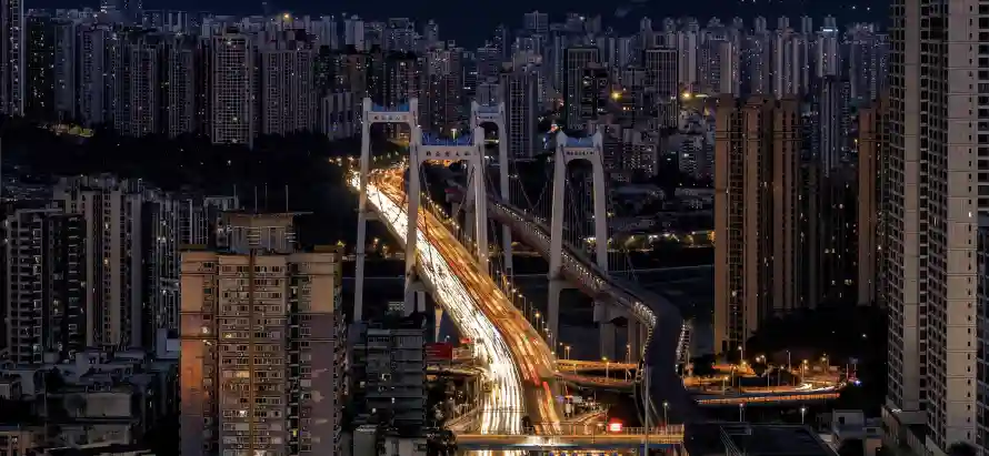 4k城市壁纸-夜晚 - 夜景-山城「哲风壁纸」