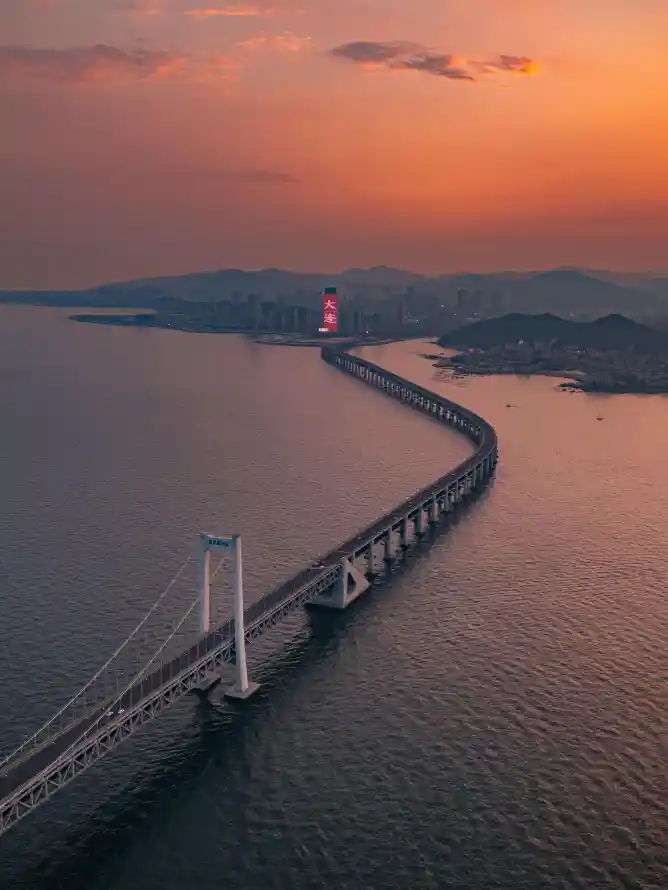 4k中国壁纸 - 大连 - 天空 - 山峦「哲风壁纸」