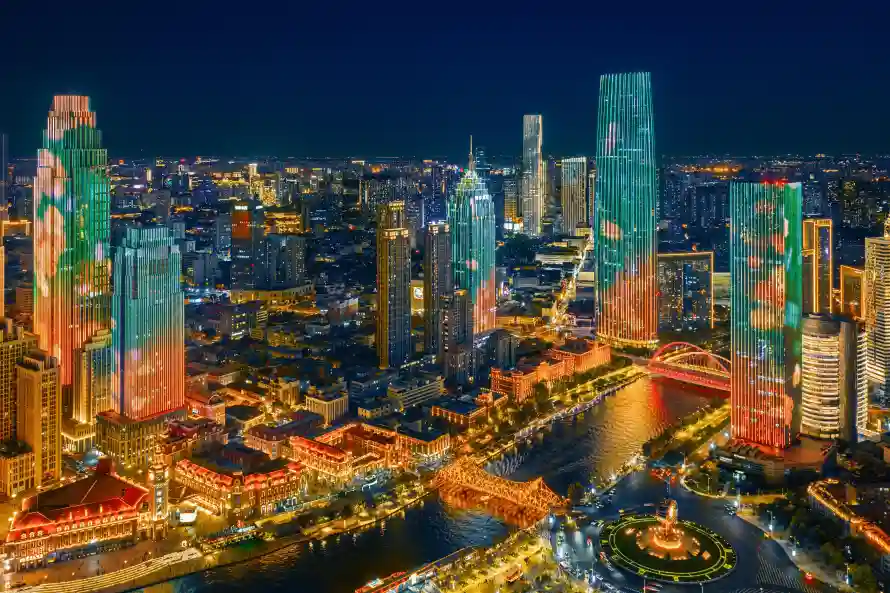 3k中国壁纸-天津 - 建筑-津门「哲风壁纸」