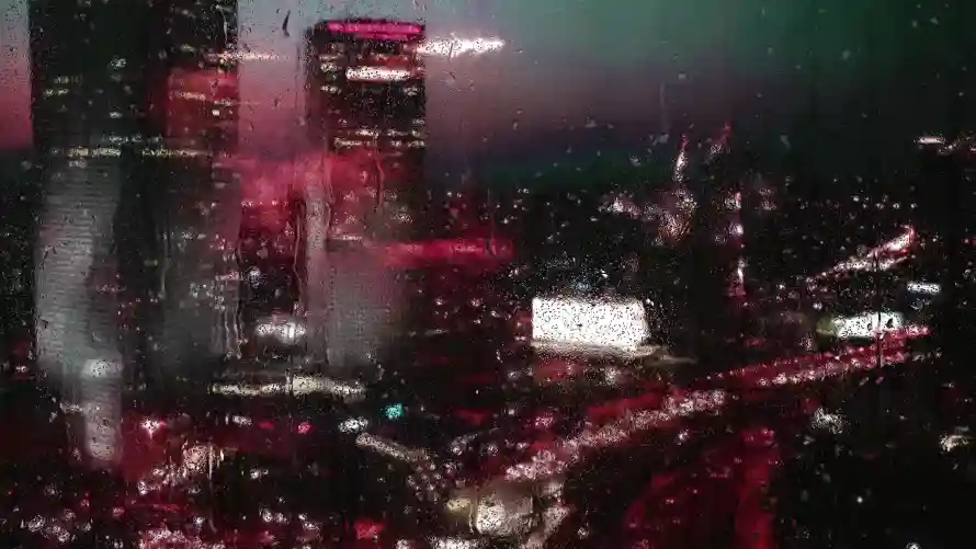 4k城市壁纸-夜景 - 建筑-暗色「哲风壁纸」