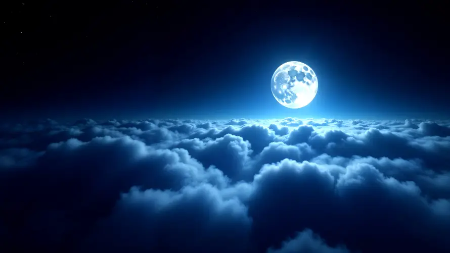 4k云层壁纸-云景 - 夜晚-夜空「哲风壁纸」