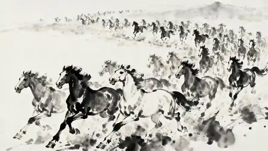2k写意壁纸-动态 - 国画-国风「哲风壁纸」