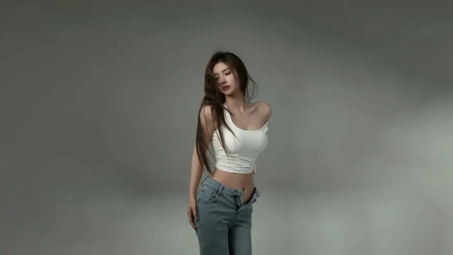 8k888壁纸-999 - 休闲装-人像摄影「哲风壁纸」