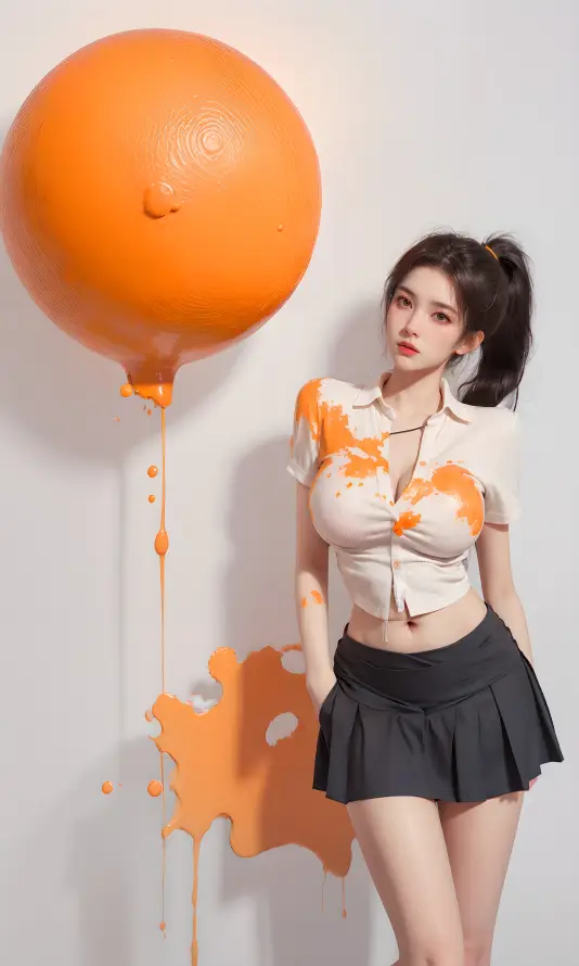 4k美女壁纸 - GHHG - 上衣图案 - 时尚穿搭「哲风壁纸」