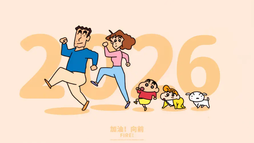 4k动漫壁纸-卡通 - 奔跑-家庭「哲风壁纸」