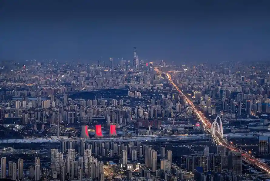 2k上海壁纸-壁纸 - 夜晚-灯光「哲风壁纸」