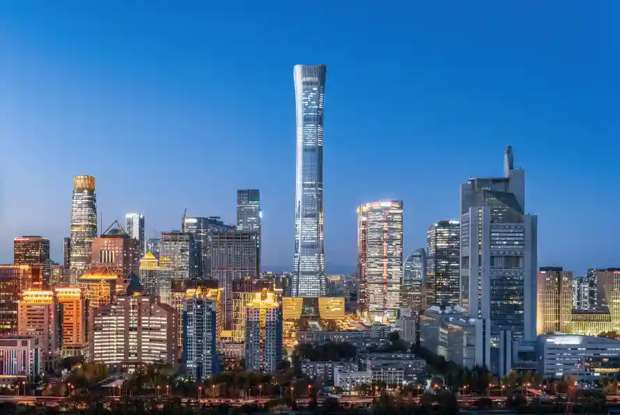 3k北京壁纸-壁纸 - 建筑-灯光「哲风壁纸」