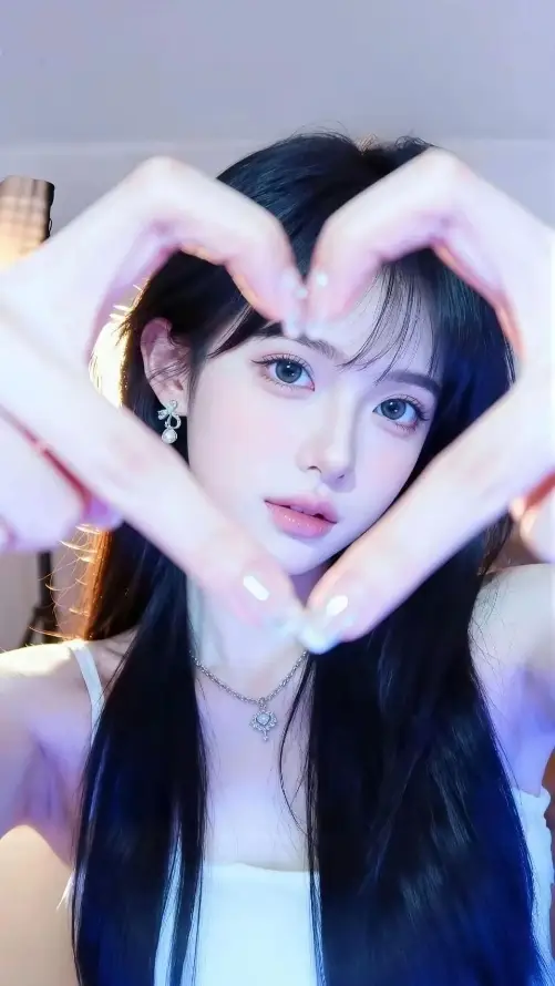 4k清新壁纸 - 甜美 - 美女 - 耳环「哲风壁纸」