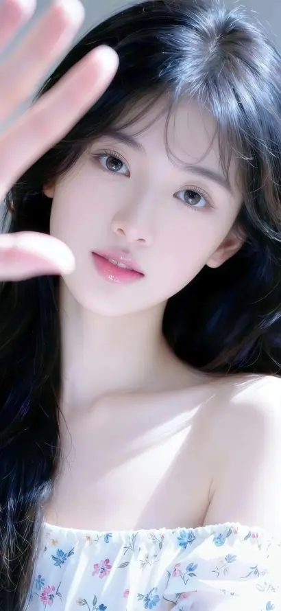 4k清新壁纸 - 温柔 - 甜美 - 美女「哲风壁纸」